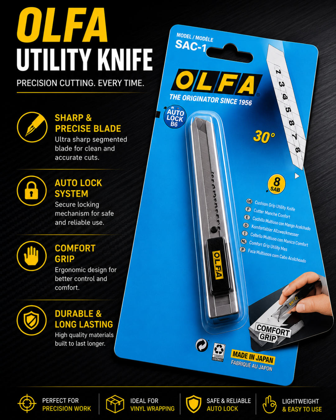 OLFA Professional Utility Knife