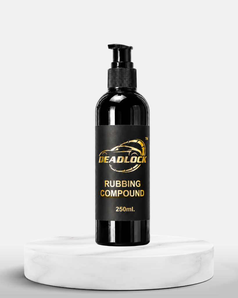 Deadlock Rubbing Compound bottle